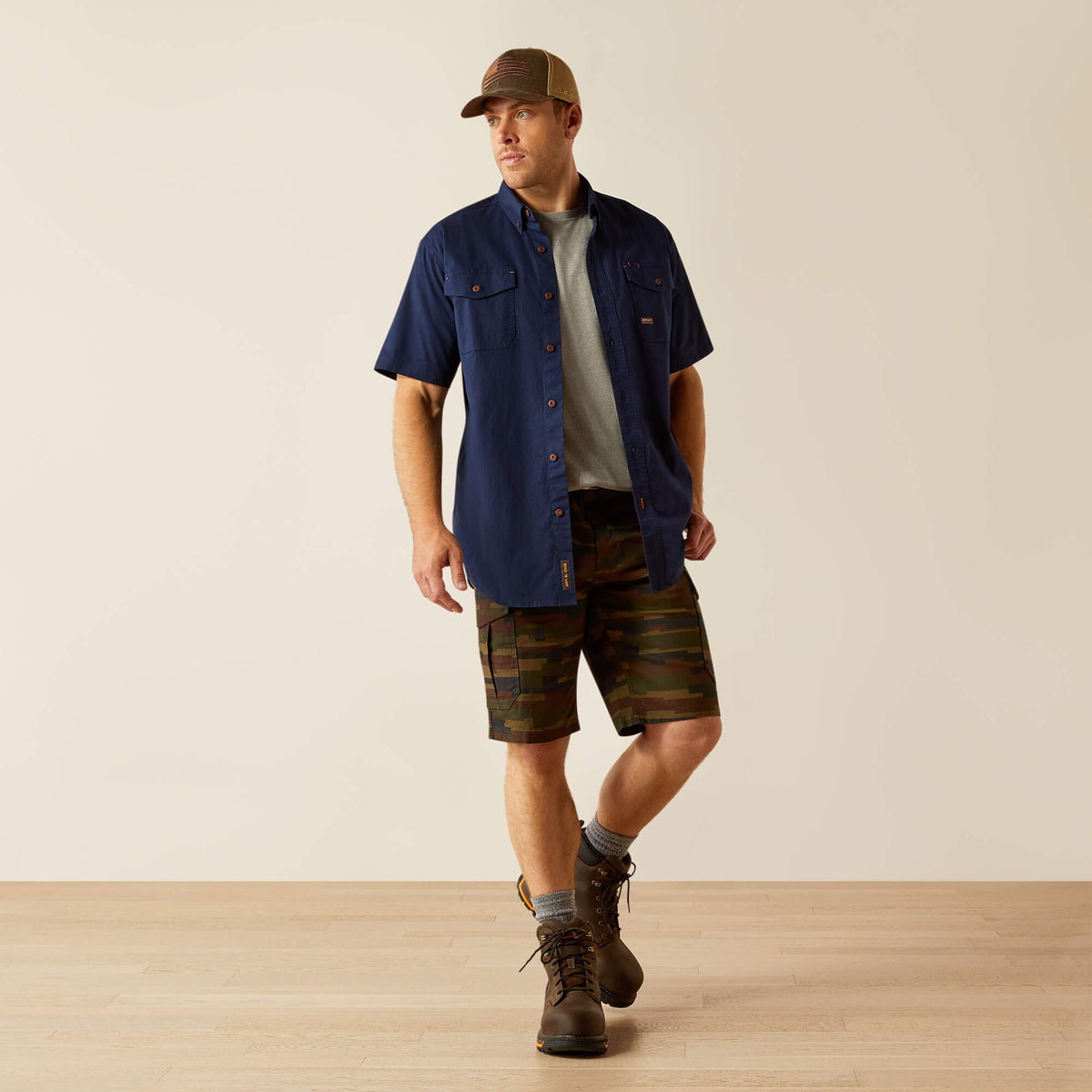 Rebar Made Tough DuraStretch Work Shirt - Ariat New