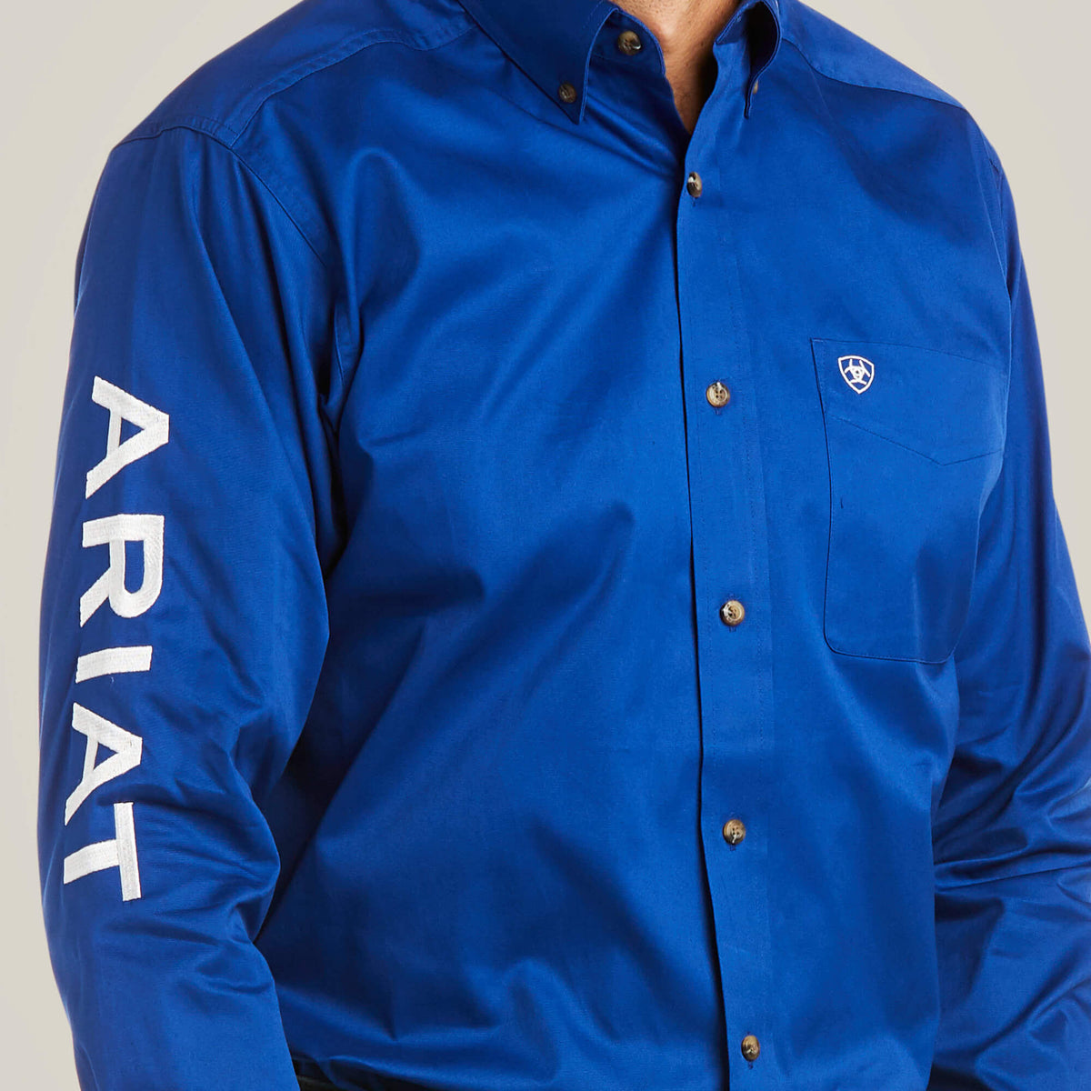 Team Logo Twill Fitted Shirt - Ariat Featured