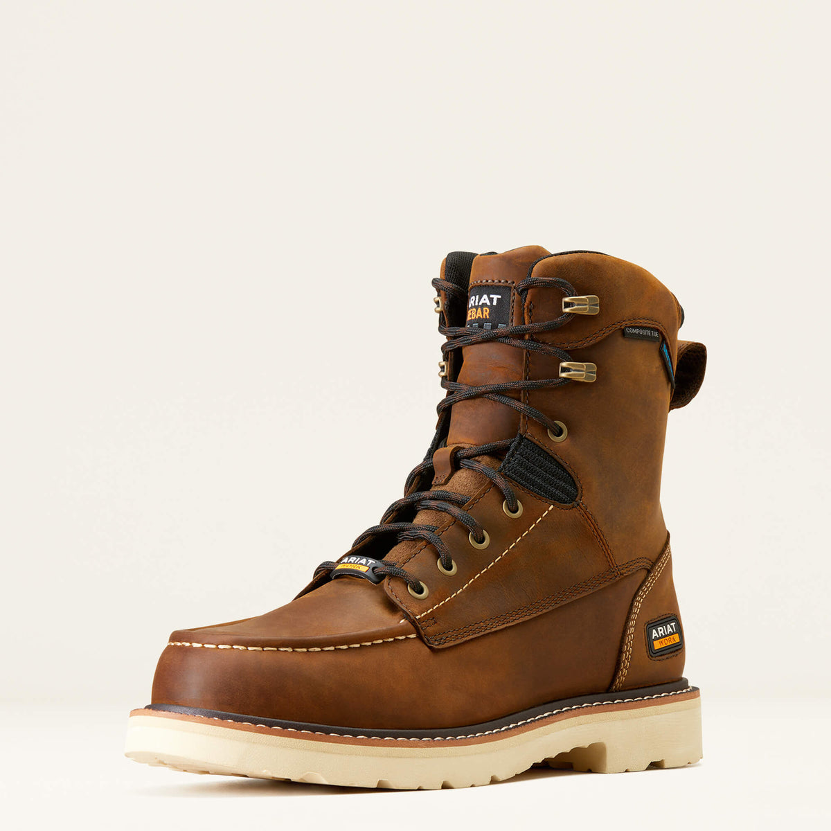 Rebar Lift 8" Waterproof Composite Toe Work Boot - Ariat Trending