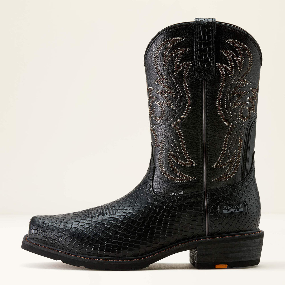 Ironside Square Toe Steel Toe Work Boot - Ariat Recommended