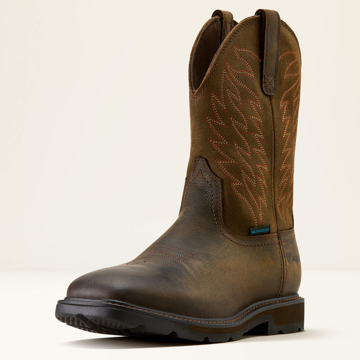 Groundbreaker Wide Square Toe Waterproof Work Boot - Ariat New