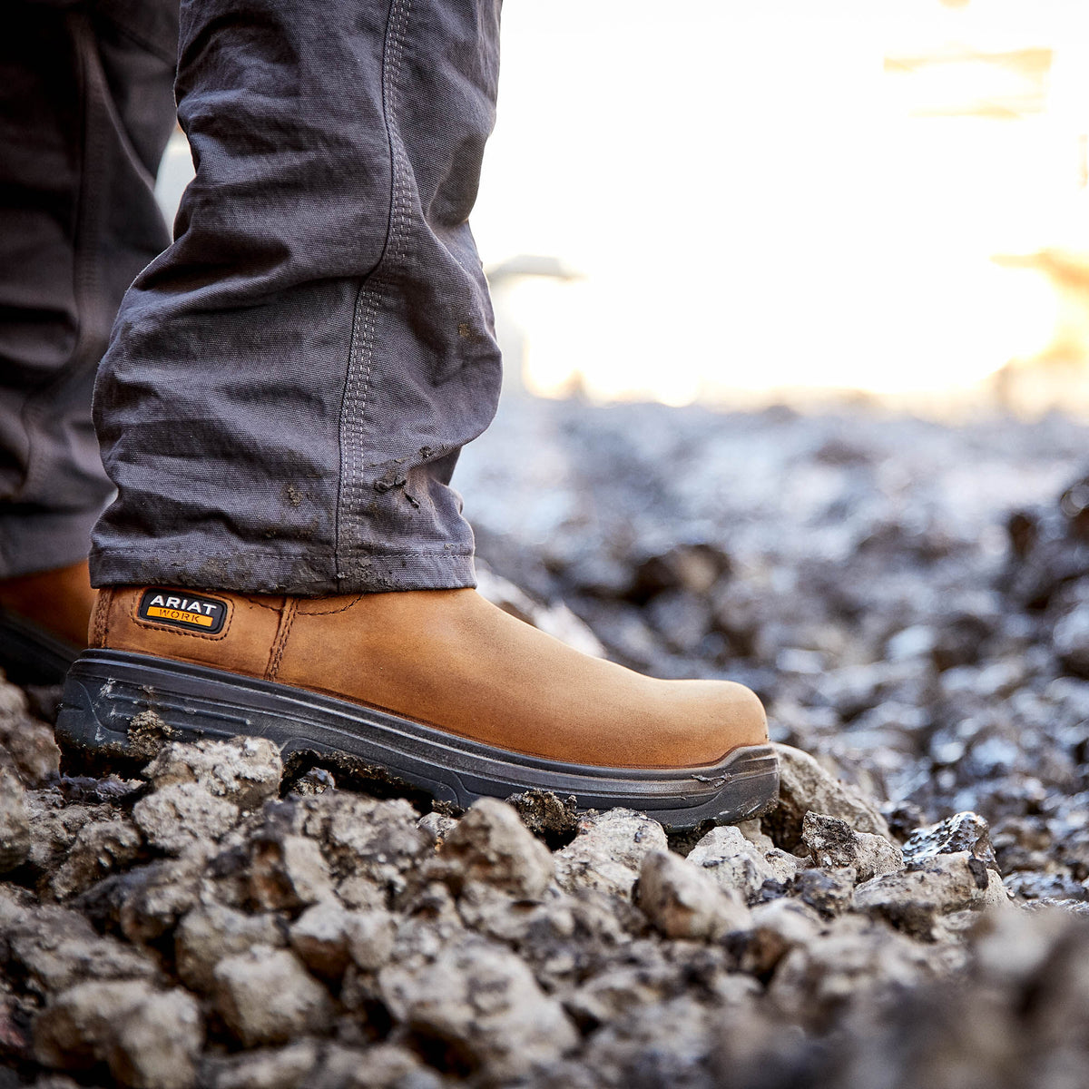 Turbo Chelsea Waterproof Carbon Toe Work Boot - Ariat Hot Sale