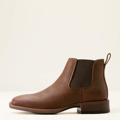 Booker Chelsea Wide Square Toe Western Boot - Ariat Top Pick