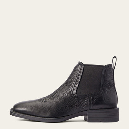 Booker Chelsea Wide Square Toe Western Boot - Ariat Popular