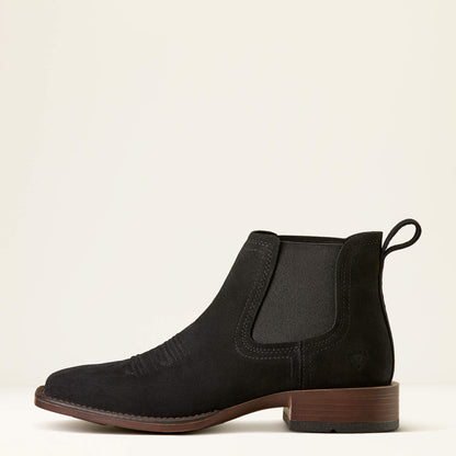 Booker Chelsea Wide Square Toe Western Boot - Ariat Value