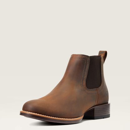 Booker Chelsea Round Toe Western Boot - Ariat Sale