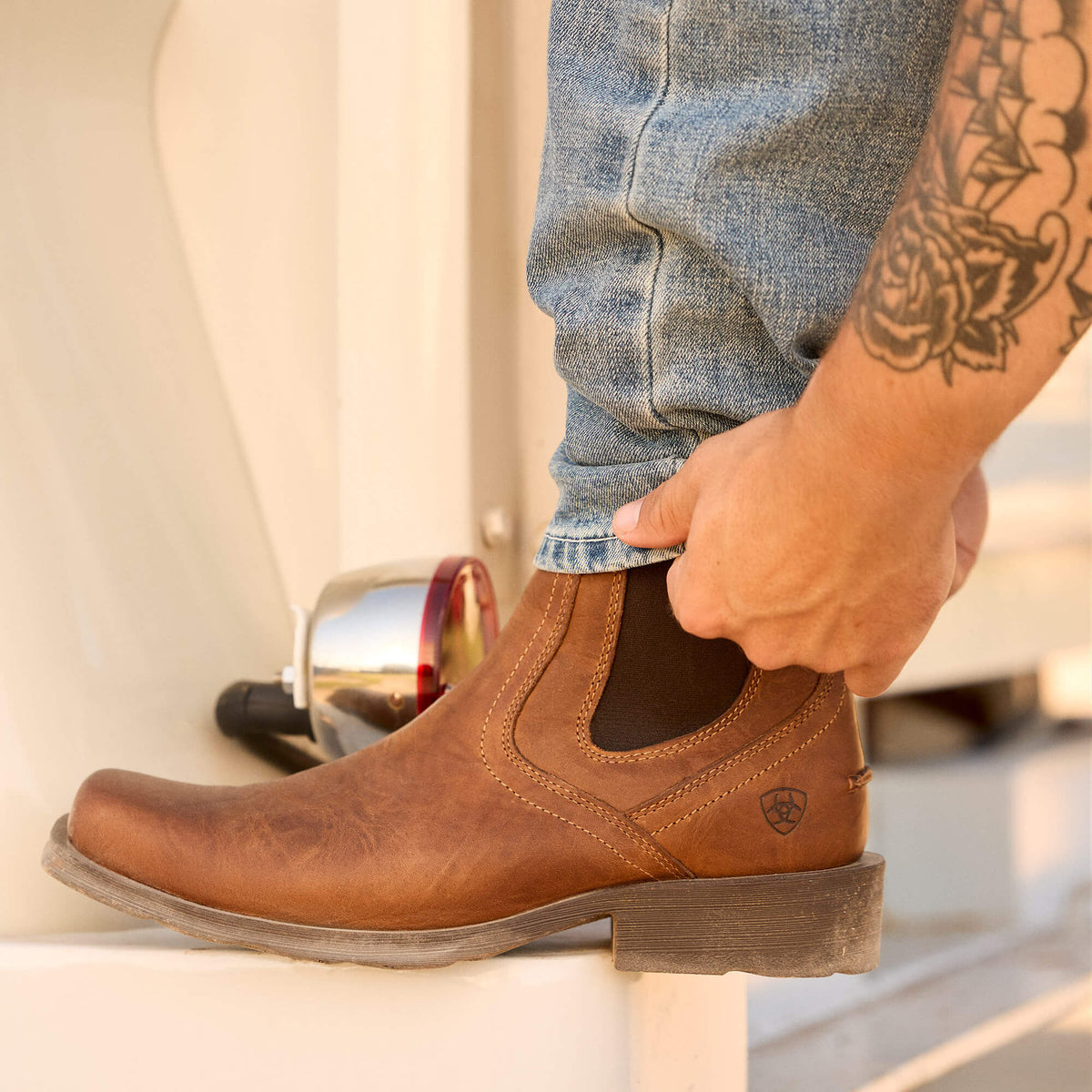 Midtown Rambler Square Toe Chelsea Boot - Ariat Smart Buy