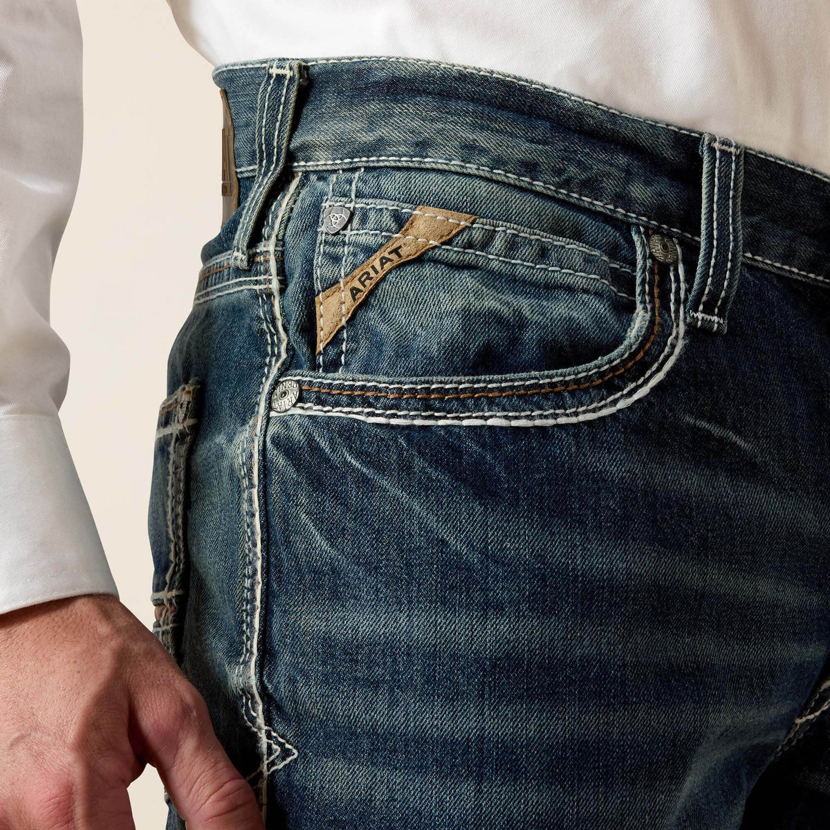 M4 Relaxed Coltrane Boot Cut Jean - Ariat Classic