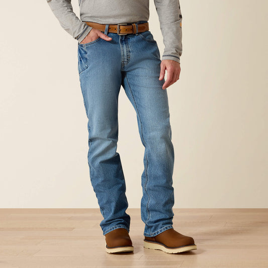 Rebar M4 Relaxed DuraStretch Basic Boot Cut Jean - Ariat Exclusive