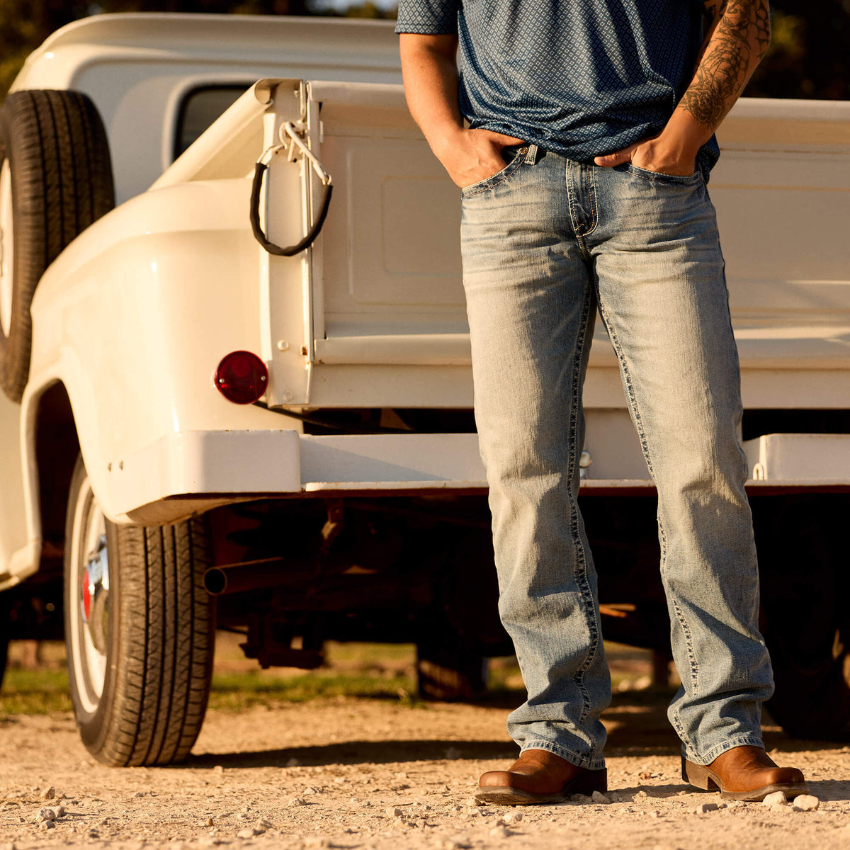 M2 Relaxed Stirling Stretch Boot Cut Jean - Ariat Quality