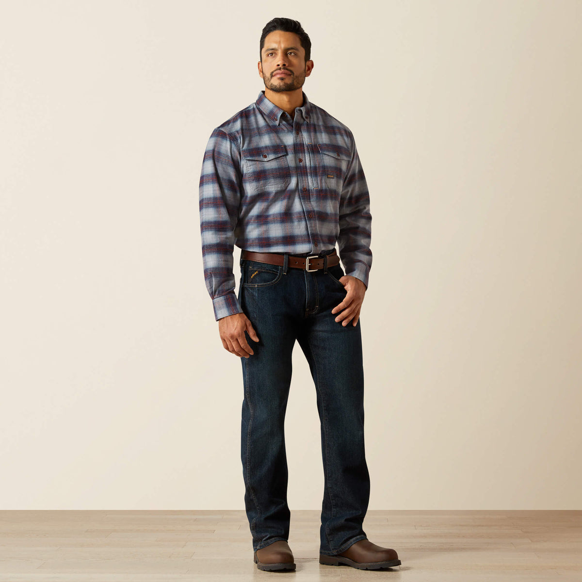 Men's Slim Fit Work Pants - Rebar Denim - Ariat Best Seller