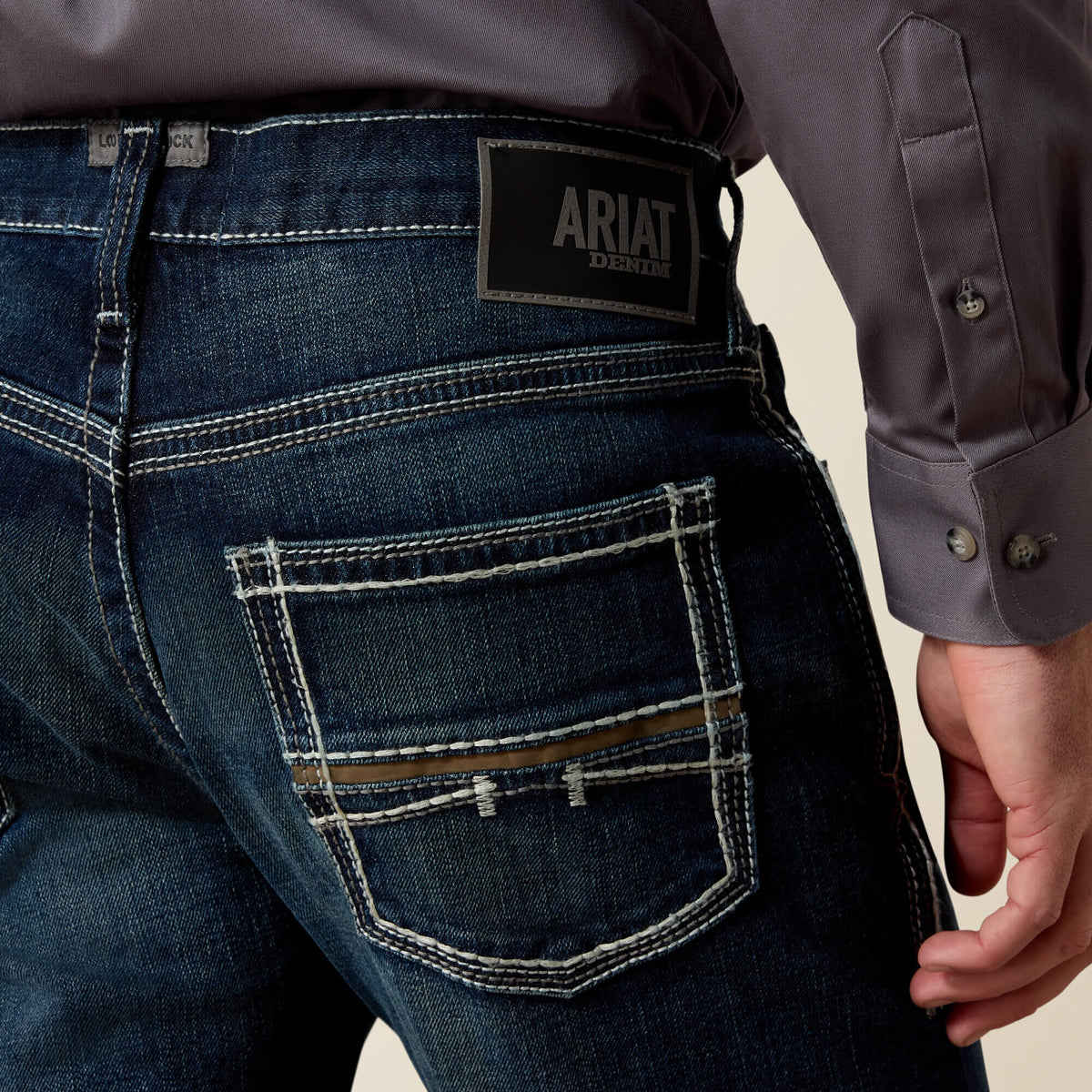 M5 Slim Stretch Coltrane Stackable Straight Leg Jean - Ariat Popular