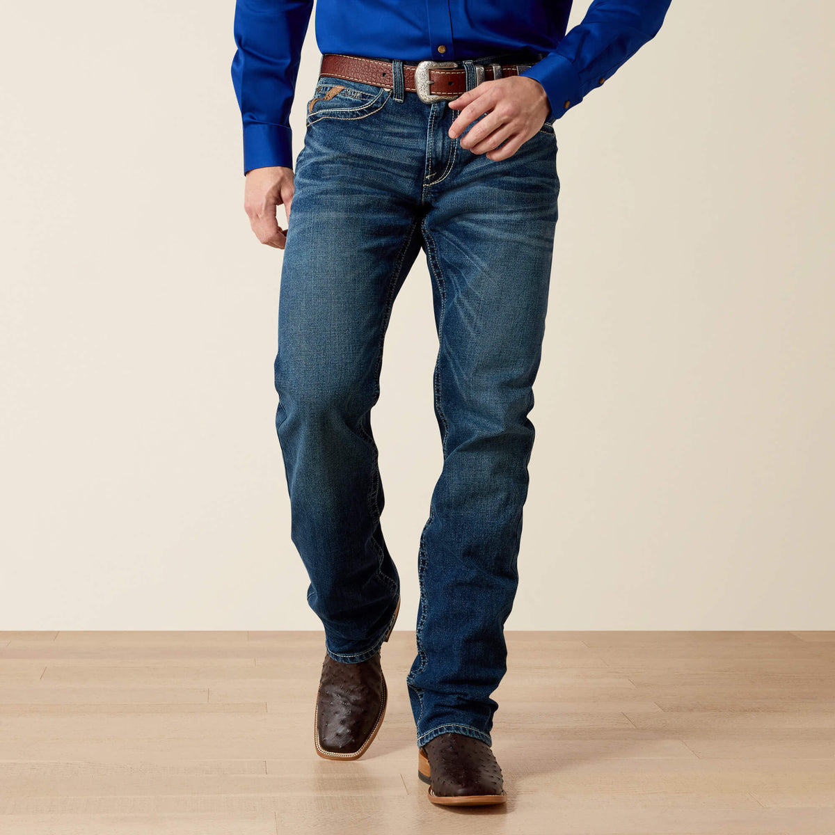 M2 Relaxed Stretch Adkins Boot Cut Jean - Ariat Signature