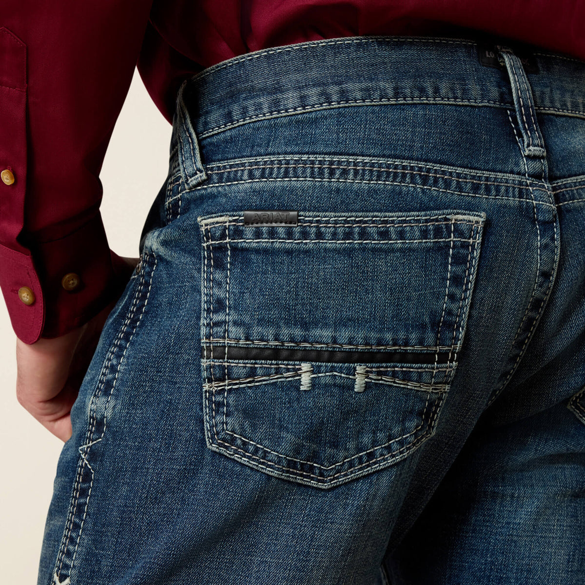 M7 Rocker Stretch Coltrane Stackable Straight Leg Jean - Ariat Smart Buy