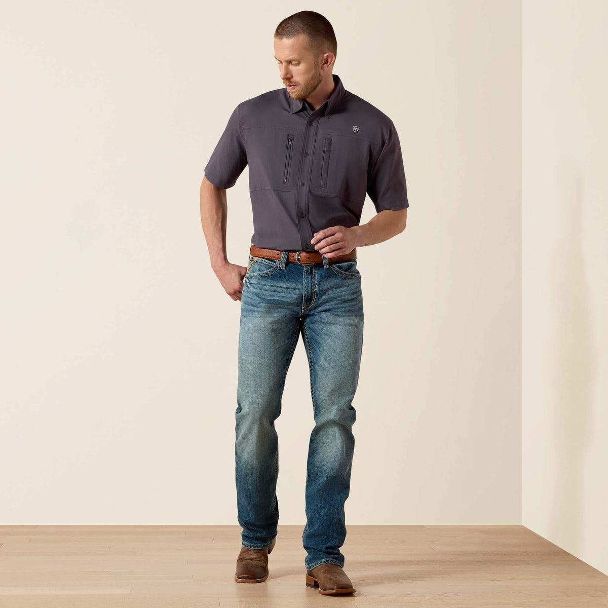 M4 Stretch Shoreway Stackable Straight Leg Jean - Ariat New