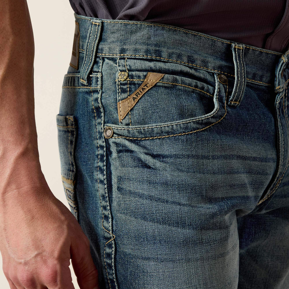 M4 Stretch Shoreway Stackable Straight Leg Jean - Ariat New