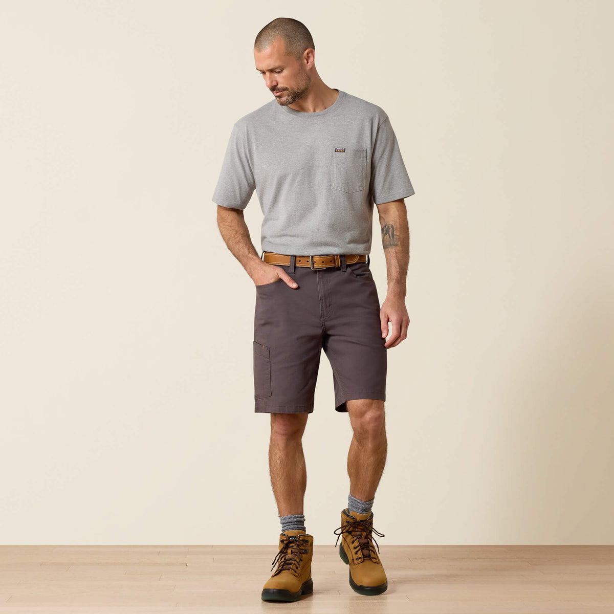 Rebar DuraStretch Made Tough 10" Short - Ariat Customer Favorite