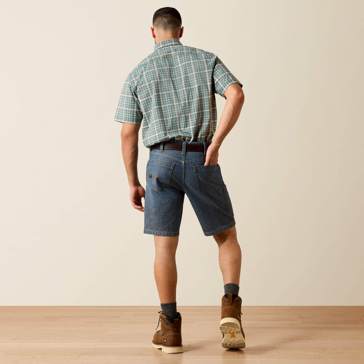 Rebar M4 Relaxed Denim 10" DuraStretch Shorts - Ariat Everyday