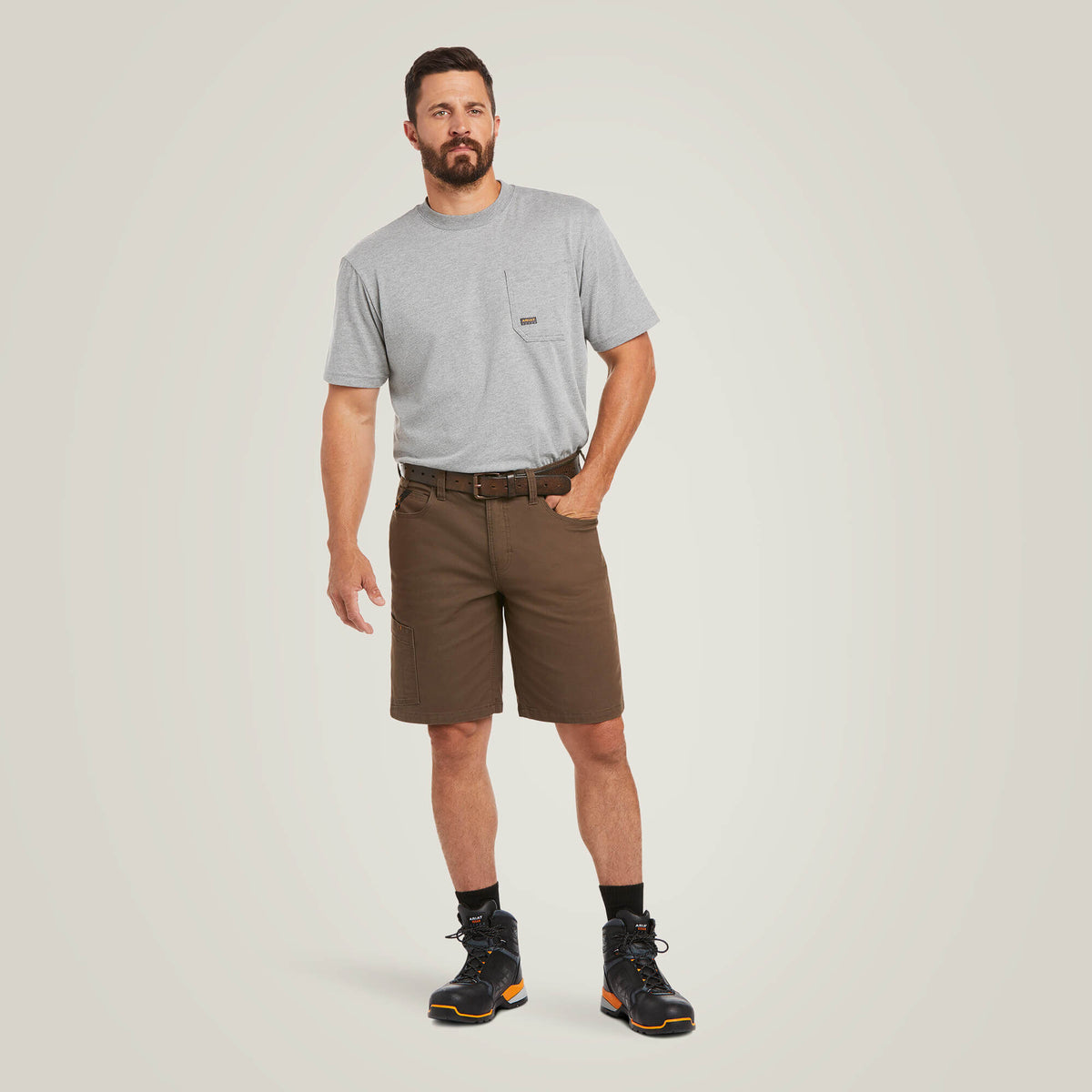 Rebar DuraStretch Made Tough 10" Short - Ariat Best Seller