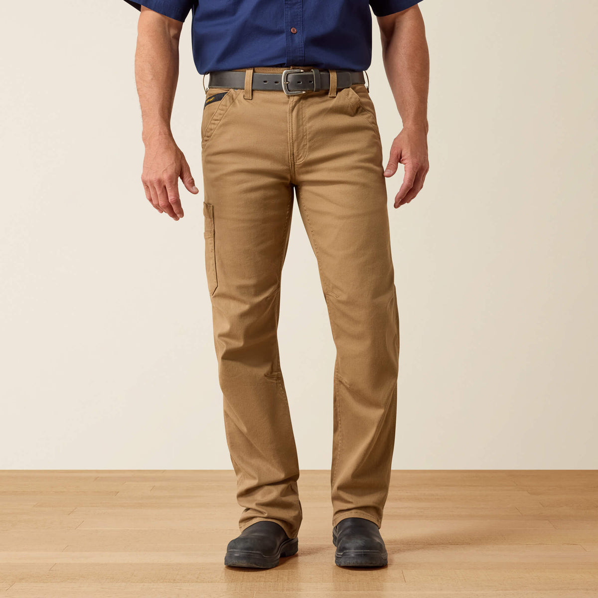 Rebar M4 Relaxed DuraStretch Washed Twill Dungaree Boot Cut Pant - Ariat Deals