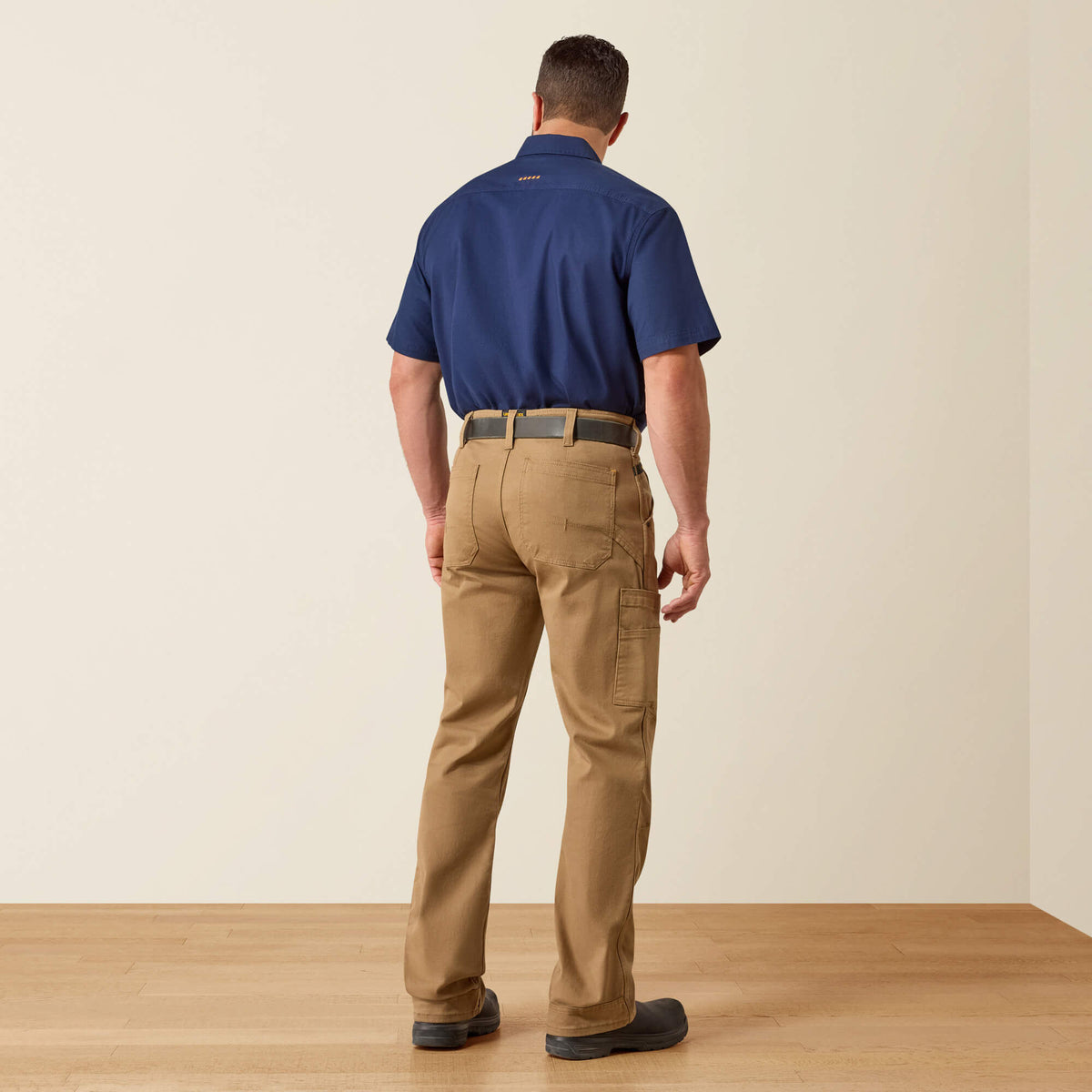Rebar M4 Relaxed DuraStretch Washed Twill Dungaree Boot Cut Pant - Ariat Deals