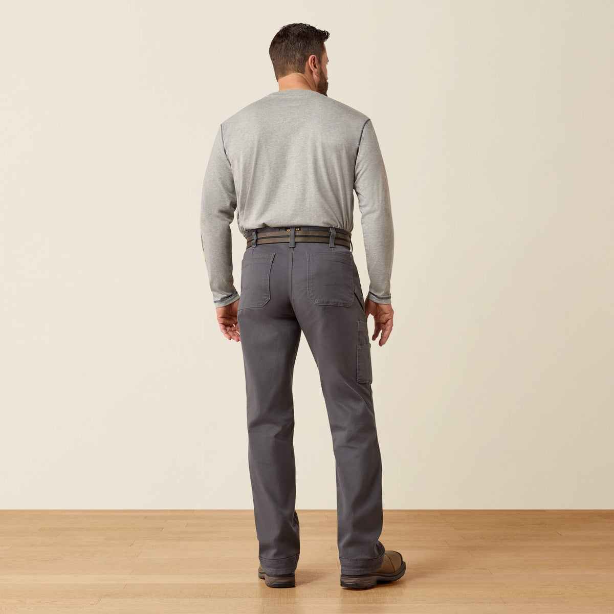 Rebar M4 Relaxed DuraStretch Washed Twill Dungaree Boot Cut Pant - Ariat Everyday