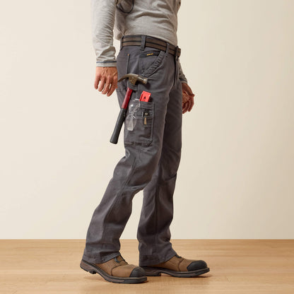 Rebar M4 Relaxed DuraStretch Washed Twill Dungaree Boot Cut Pant - Ariat Everyday