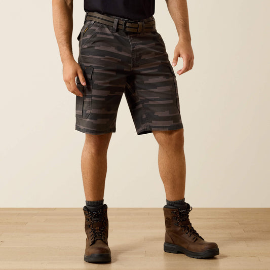 Rebar DuraStretch Made Tough Cargo 11" Short - Ariat Latest