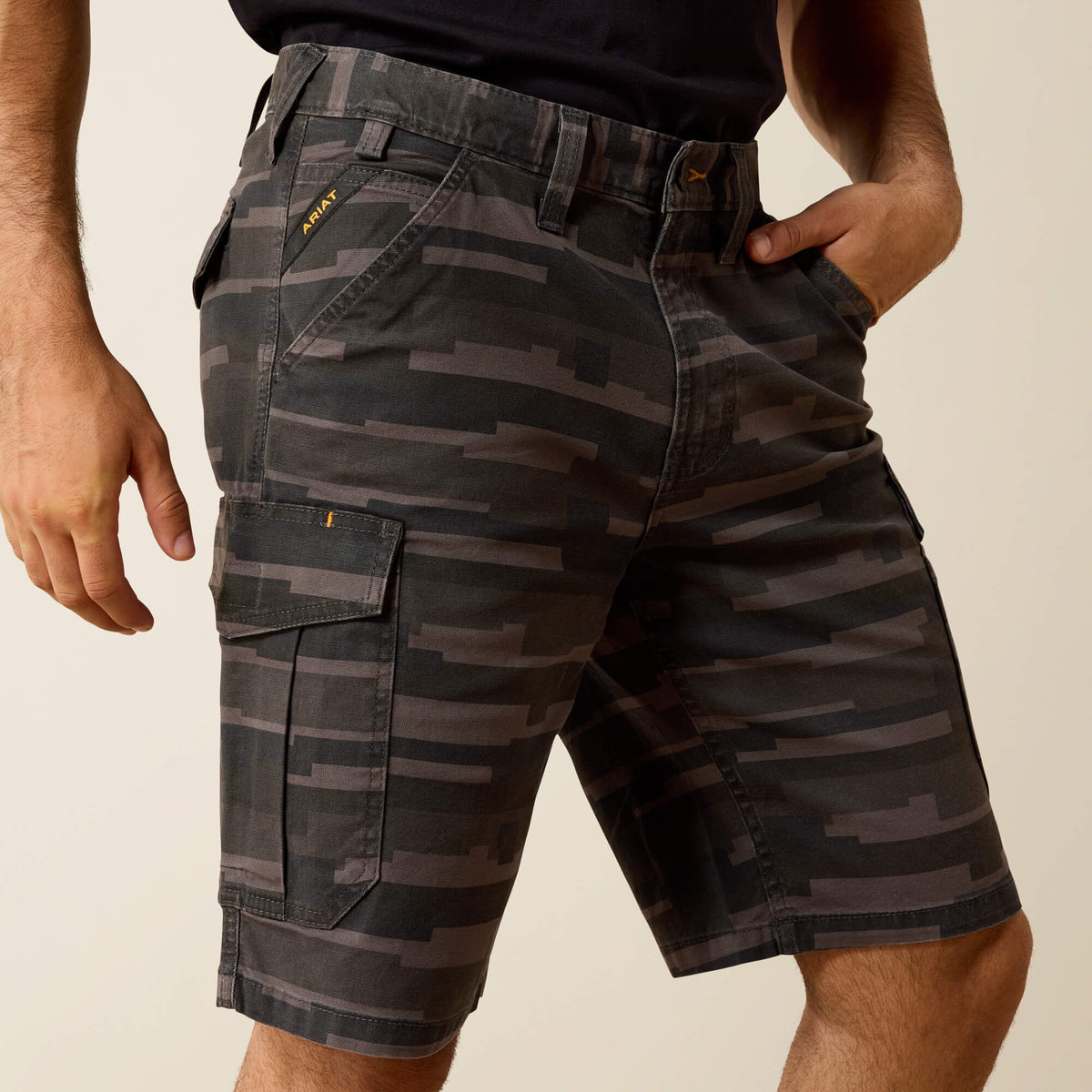 Rebar DuraStretch Made Tough Cargo 11" Short - Ariat Latest
