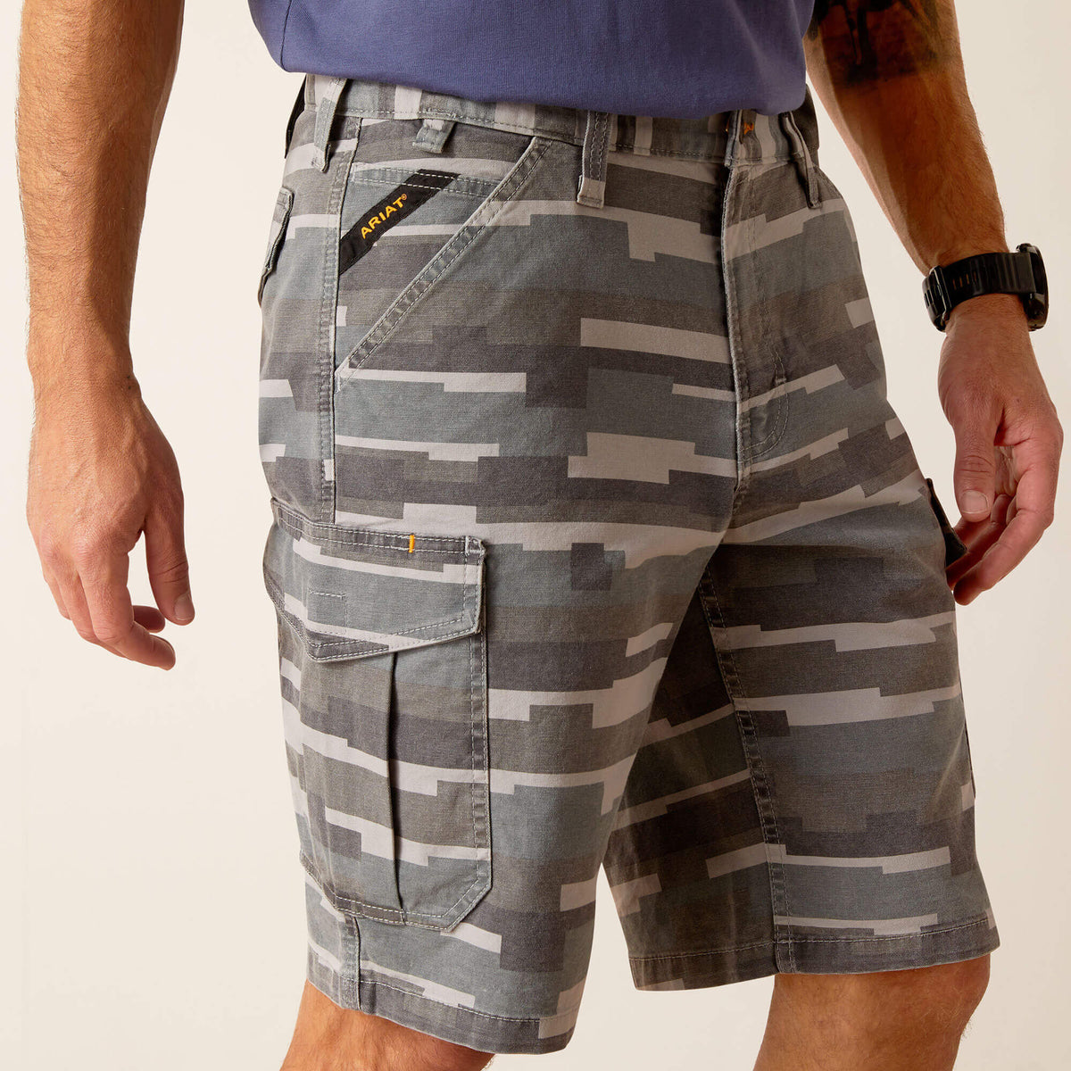 Rebar DuraStretch Made Tough Cargo 11" Short - Ariat Recommended