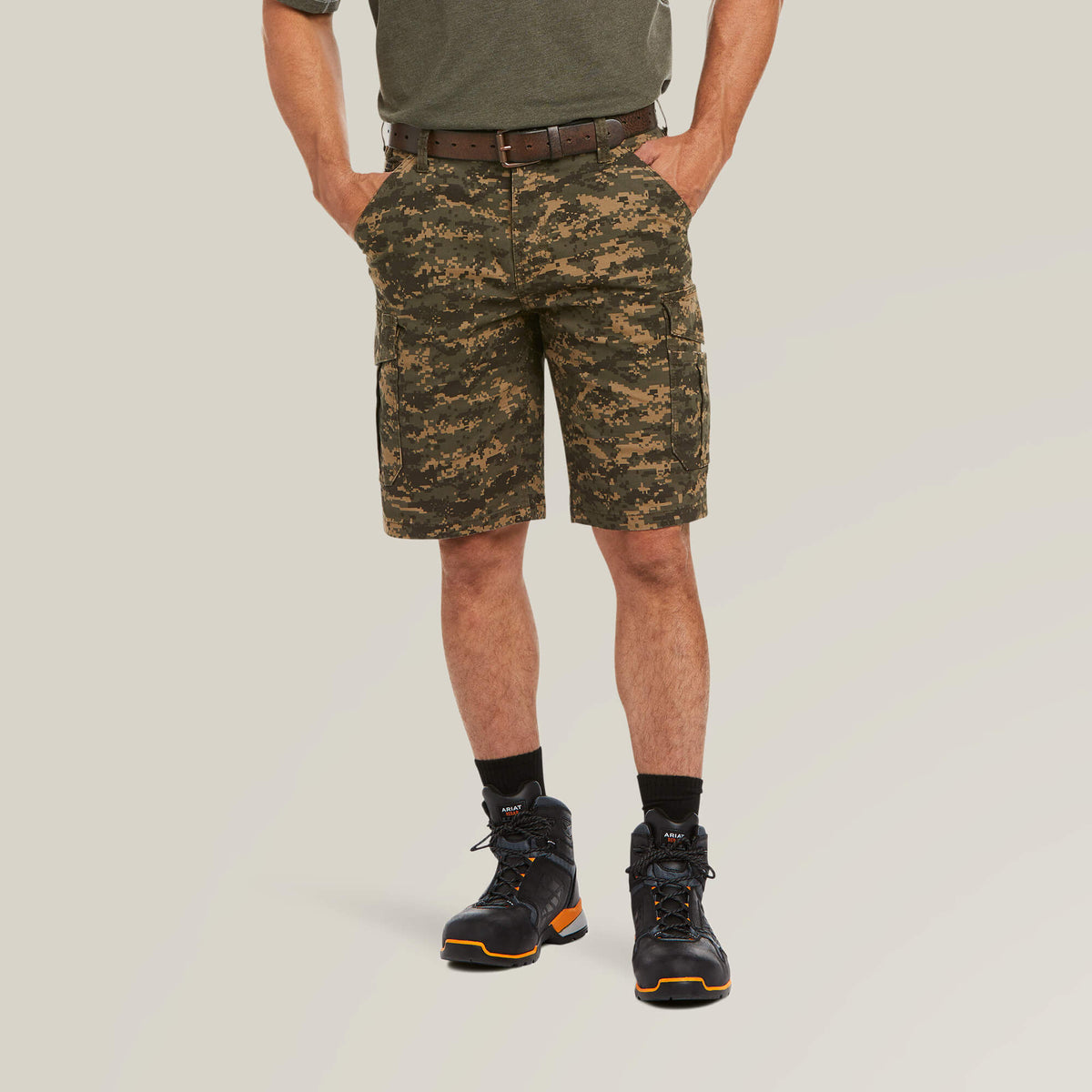 Rebar DuraStretch Made Tough Cargo 11" Short - Ariat Classic