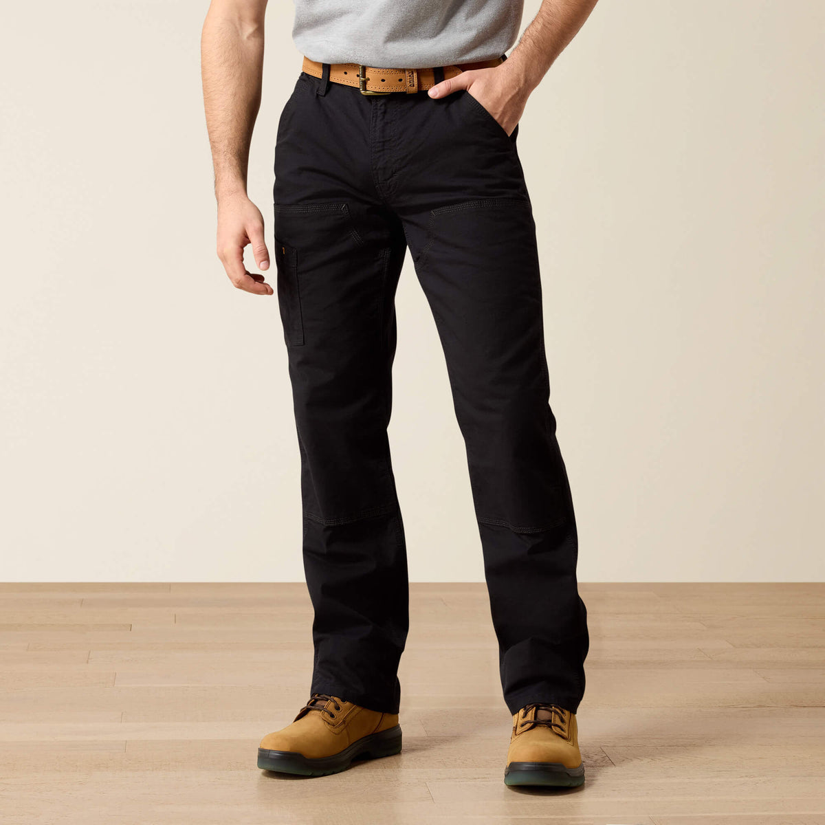 Rebar M4 Relaxed DuraStretch Made Tough Double Front Straight Pant - Ariat Smart Buy