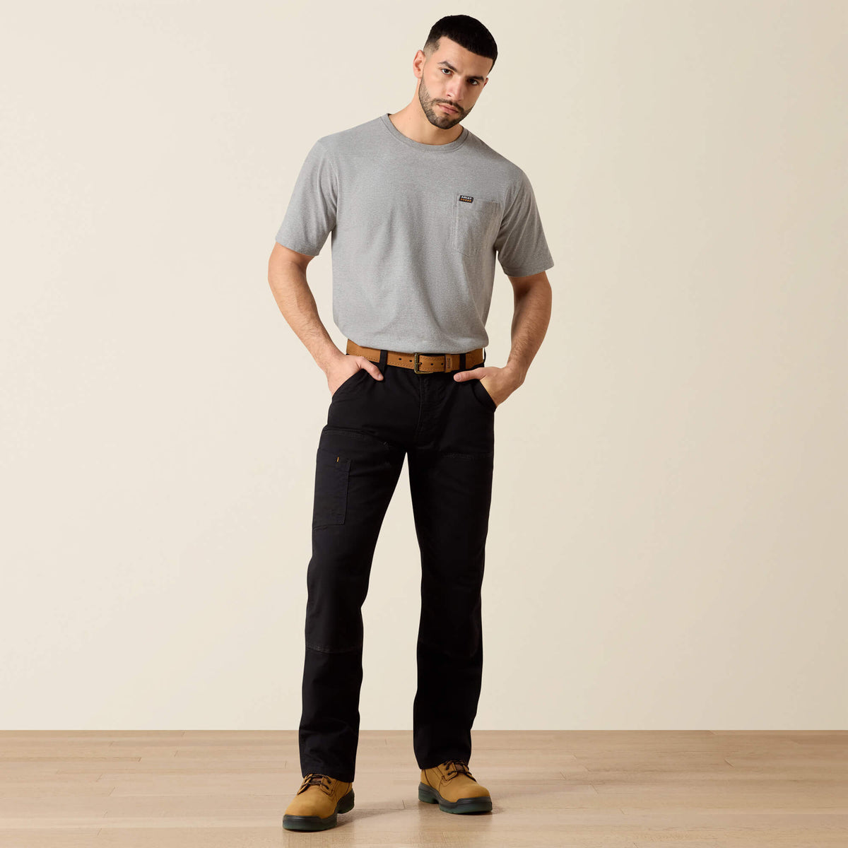 Rebar M4 Relaxed DuraStretch Made Tough Double Front Straight Pant - Ariat Smart Buy