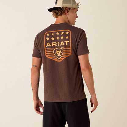 Ariat Stripe Patriotic Badge T-Shirt - Ariat Trending