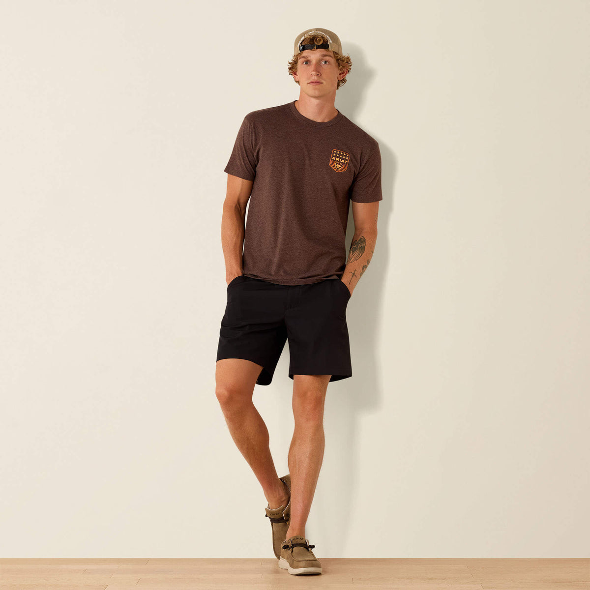 Ariat Stripe Patriotic Badge T-Shirt - Ariat Trending