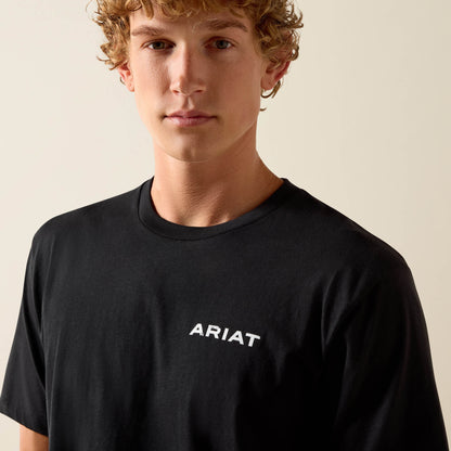 Ariat Stipple Steer Classic Fit T-Shirt - Ariat Signature