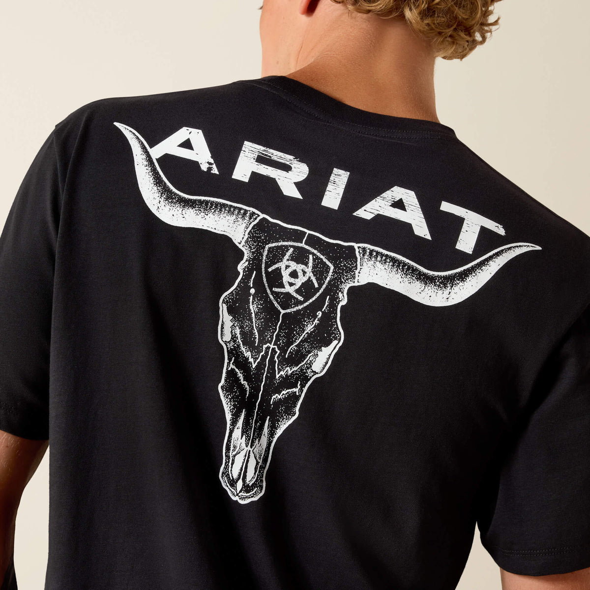 Ariat Stipple Steer Classic Fit T-Shirt - Ariat Signature