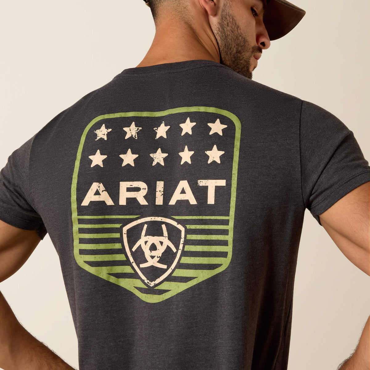 Ariat Stripe Patriotic Badge T-Shirt - Ariat Customer Favorite