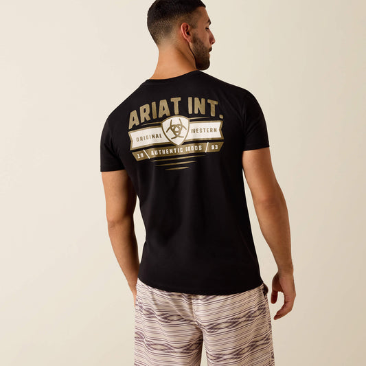 Ariat Banner Badge T-Shirt - Ariat Quality