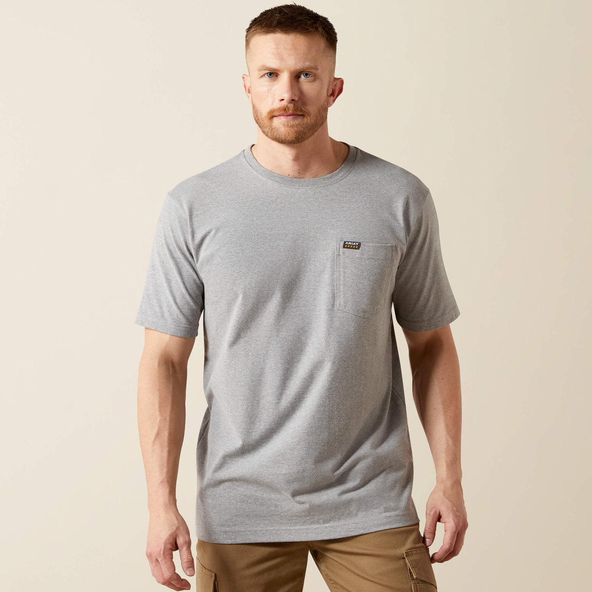 Rebar Cotton Strong Standard Pocket T-Shirt - Ariat Value