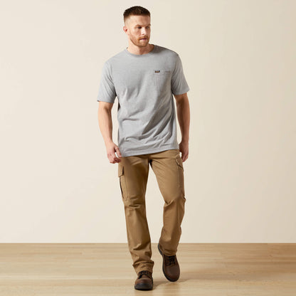 Rebar Cotton Strong Standard Pocket T-Shirt - Ariat Value