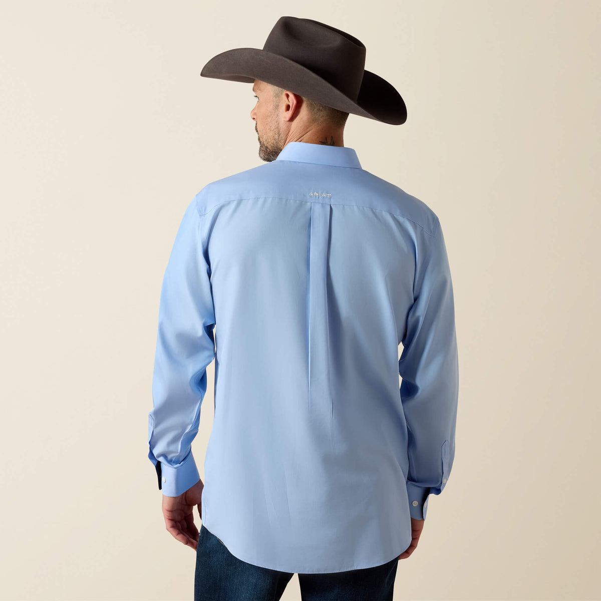 Wrinkle Free Solid Classic Fit Shirt - Ariat Top Pick