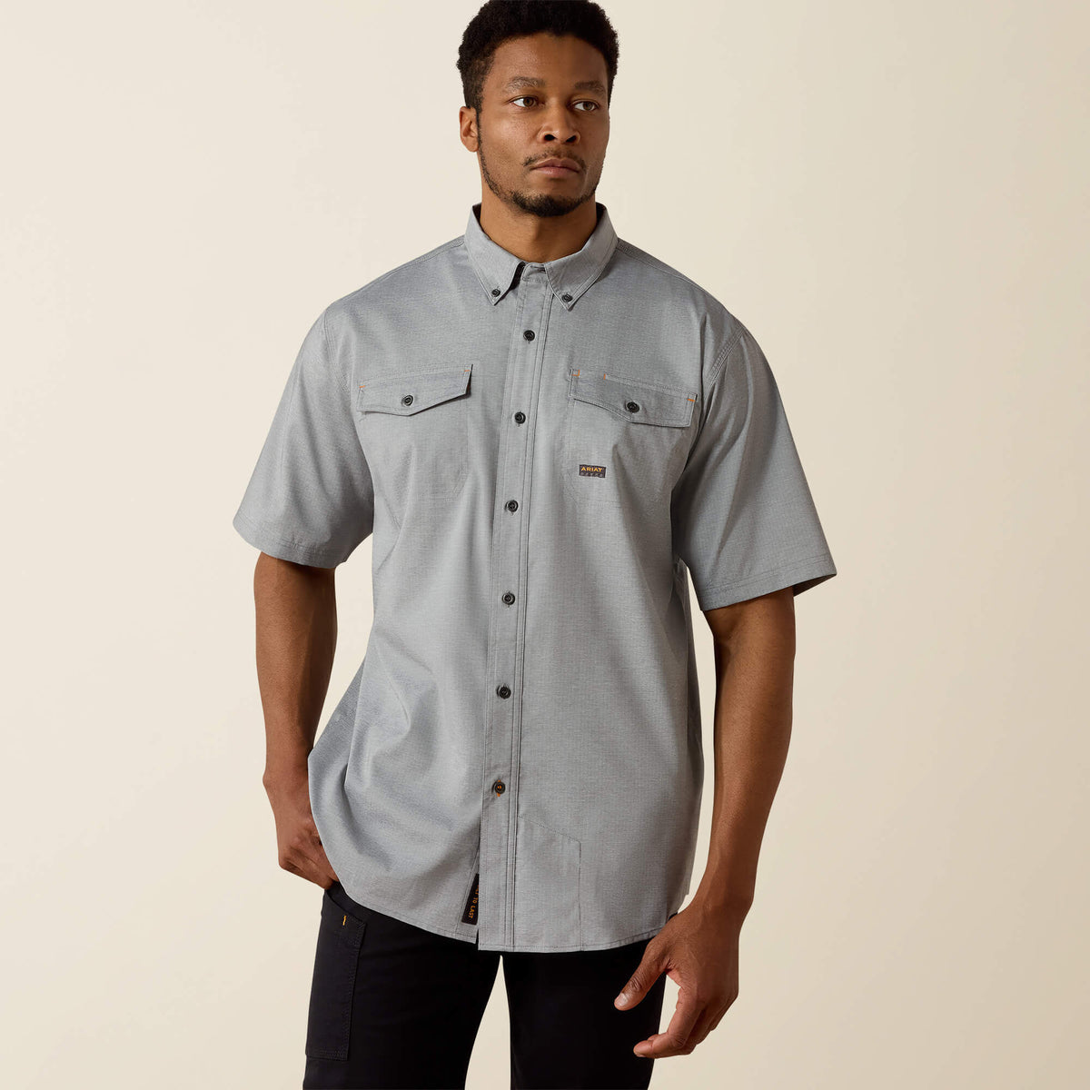 Rebar Made Tough VentTEK DuraStretch Work Shirt - Ariat Featured