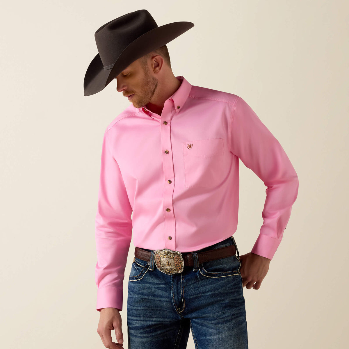 Solid Twill Classic Fit Shirt - Ariat Signature