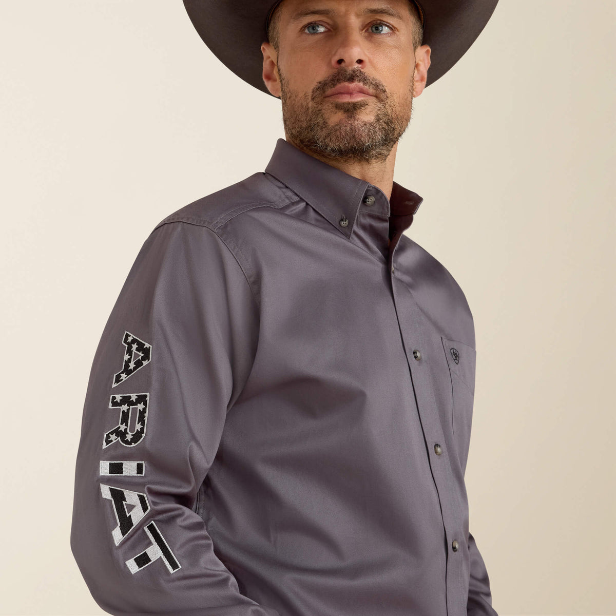 Team Logo Twill Classic Fit Shirt - Ariat Trusted