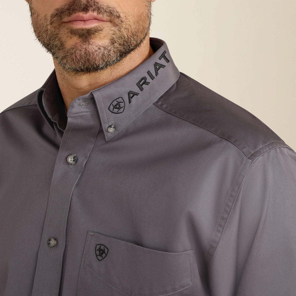 Team Logo Twill Classic Fit Shirt - Ariat Trusted