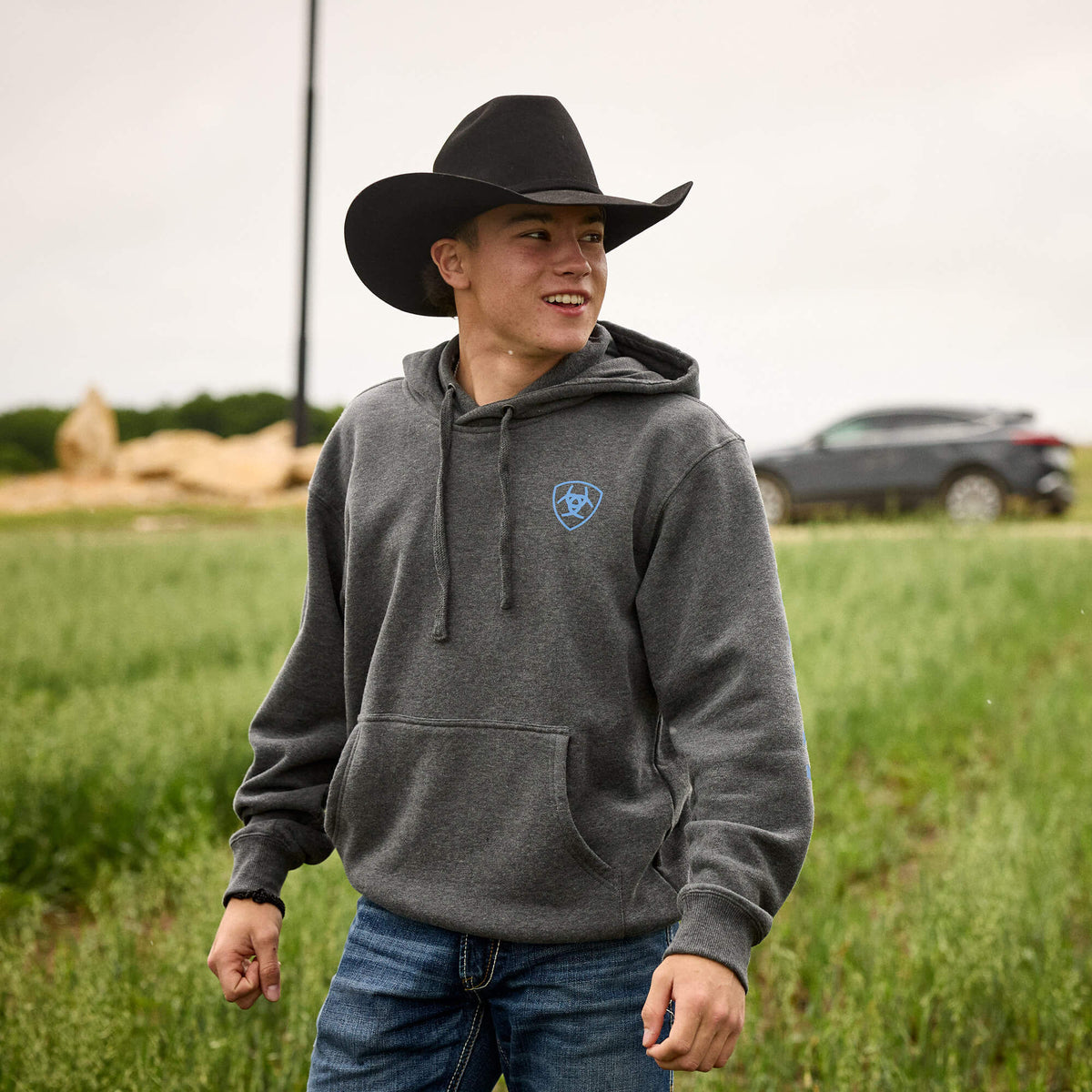 Ariat Logo Hoodie - Ariat Popular