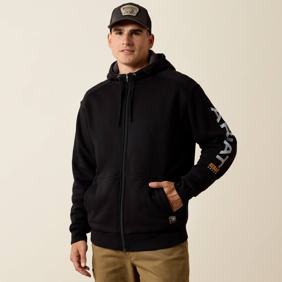 Rebar All-Weather Full Zip Hoodie - Ariat Discount