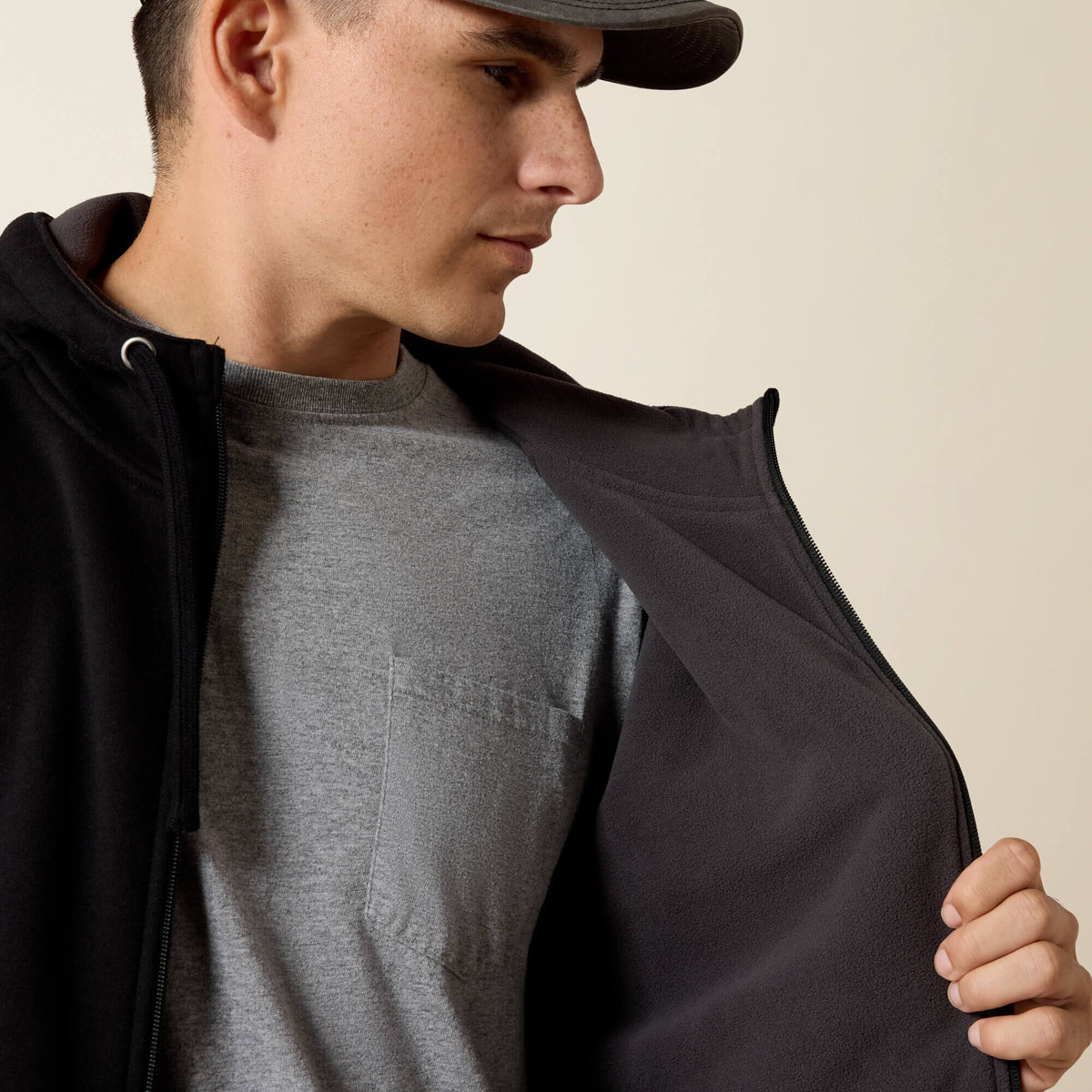 Rebar All-Weather Full Zip Hoodie - Ariat Discount