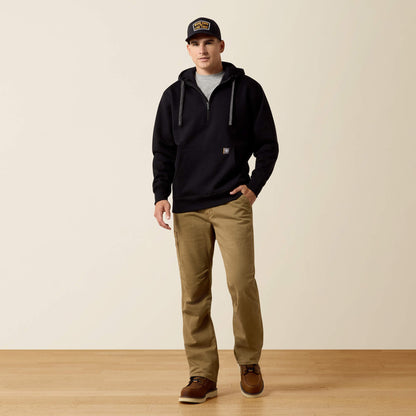 Rebar Workman 1/4 Zip Hoodie - Ariat Exclusive